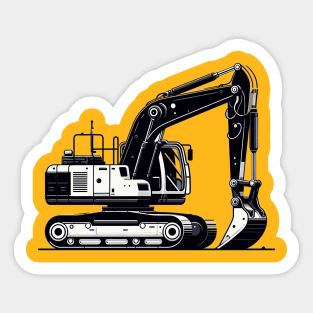 Excavator Sticker